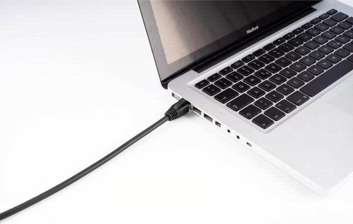 Produktbild Shiverpeaks BASIC-S Patchkabel, Kat. 8, F/FTP, 10,0 m schwarz, RJ45 Stecker (F/FTP, CAT8.1, 10 m)