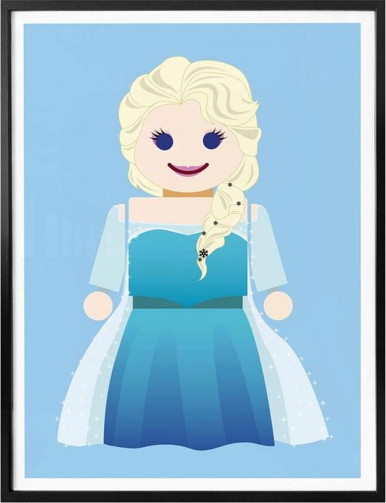 Produktbild Trenddeko Elsa Frozen Spielzeug (60 x 80 cm)