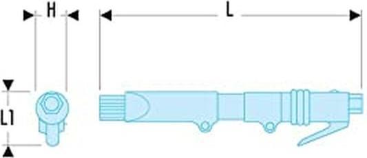 Productafbeelding Facom Naaldpistool (perslucht)
