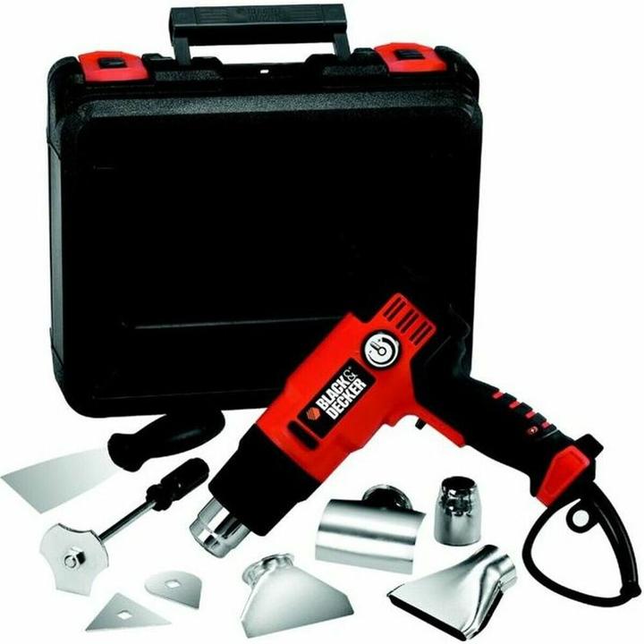 Actual product image Black & Decker 2000 W hot air unit with variable temperature setting