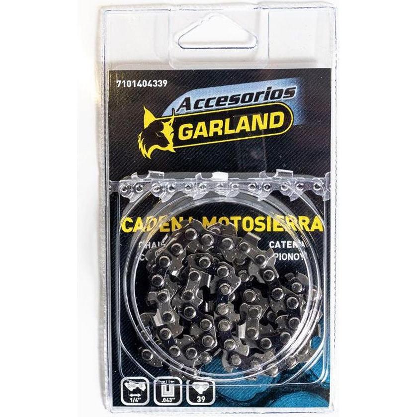 Garland, Accessori per macchinari da giardino, S.Of Catena per motosega 1/4 di pollice 39E Mini 7101404338 (Motosega)