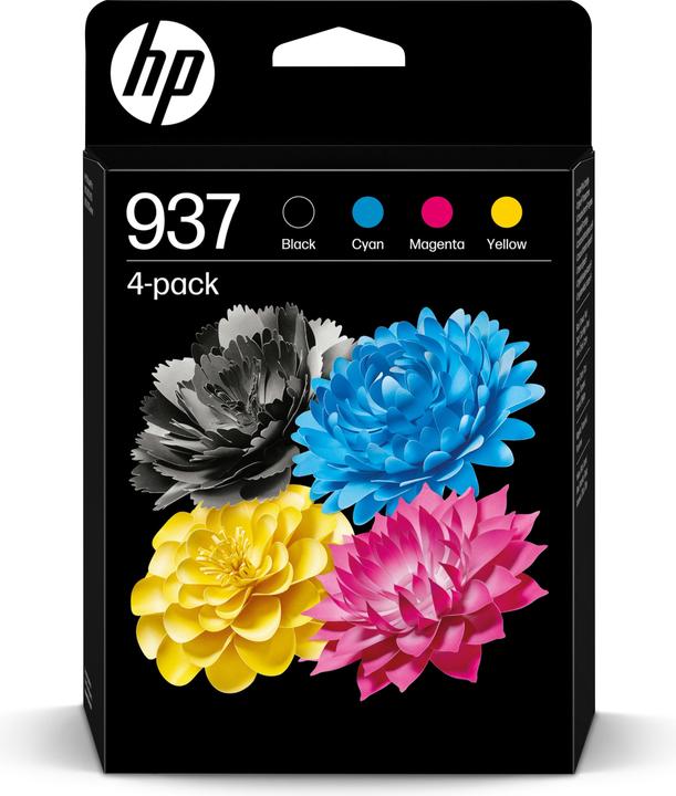 Actual product image HP 937 (M, C, Y, FC)