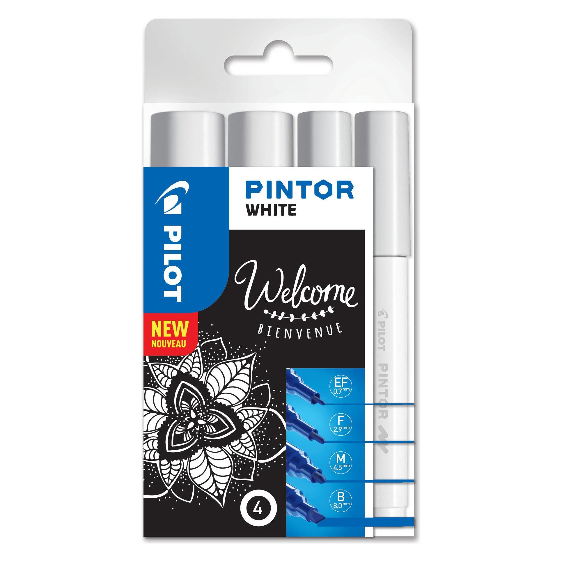 Pilot, Marker, Pintor Set à 4 (4x)