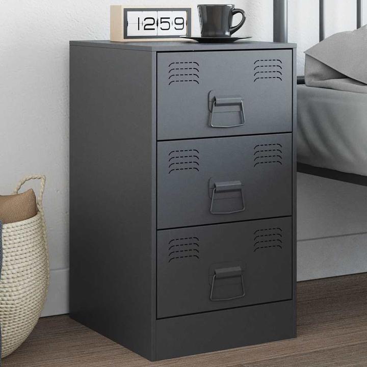 Produktbild vidaXL Nachttisch (34.50 x 39 x 62 cm)