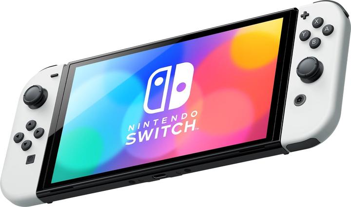 Productafbeelding Nintendo Switch OLED-model (wit) - Mario Kart 8 Deluxe + Switch Online-lidmaatschap (12 maanden)