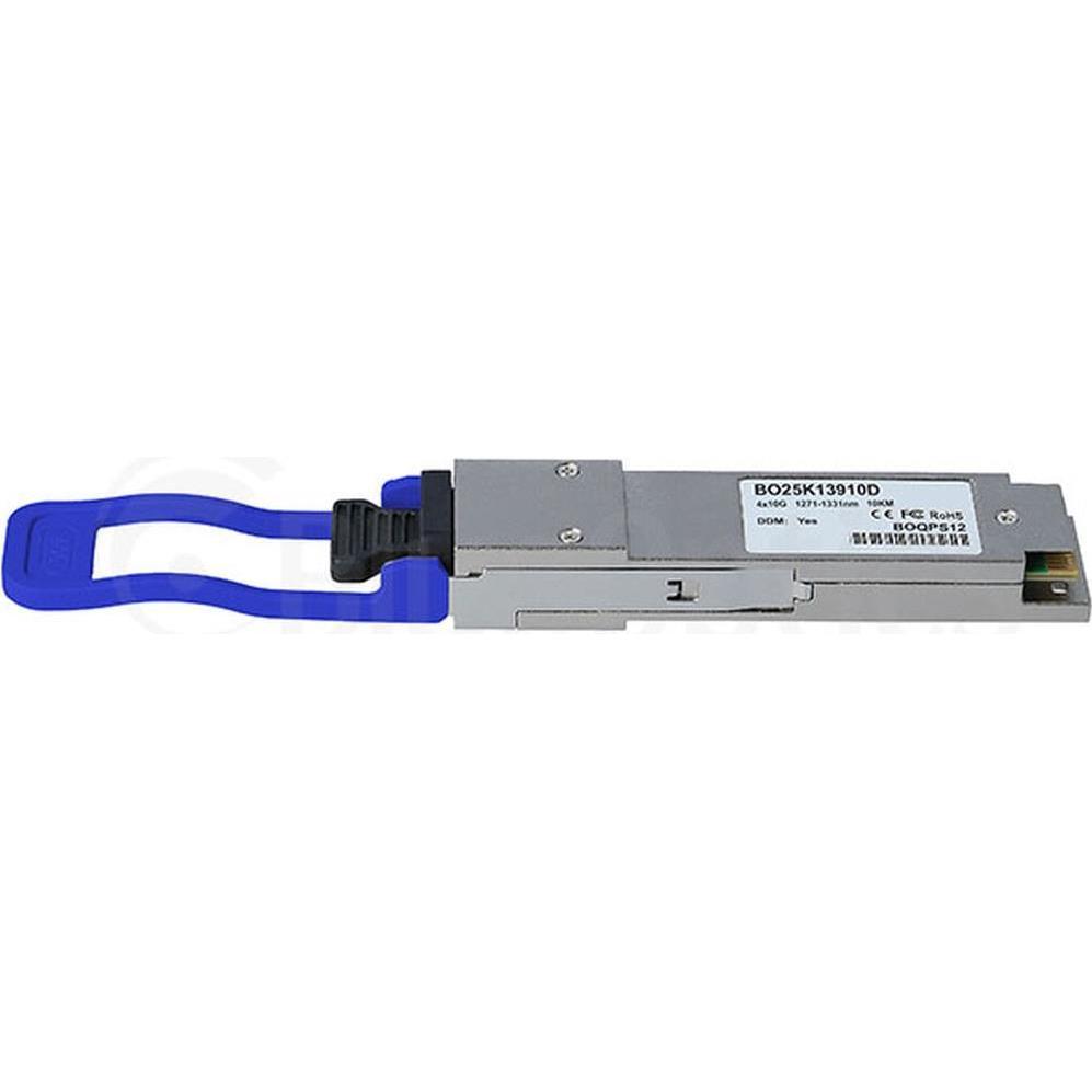 BlueOptics Arista QSFP-40G-PLR4 compatibile con QSFP BO25K13910D, Ricetrasmettitore, Argento