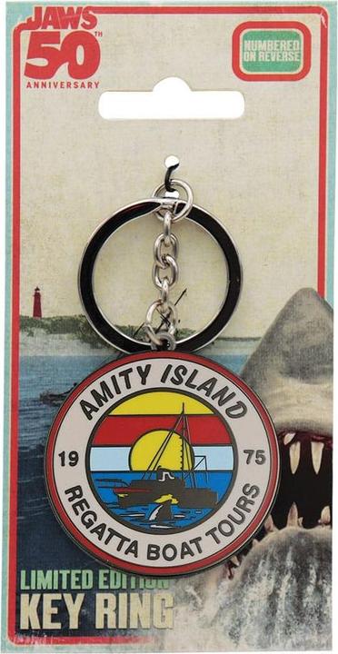 Image du produit Fanattik Jaws Schlüsselanhänger 50th Anniversary Regatta Boat Tour Limited Edition