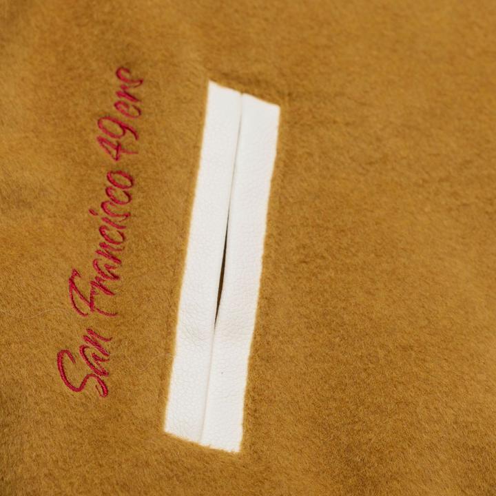 Actual product image Mitchell & Ness Varsity Jacke DUSTED San Francisco 49ers - M (M)