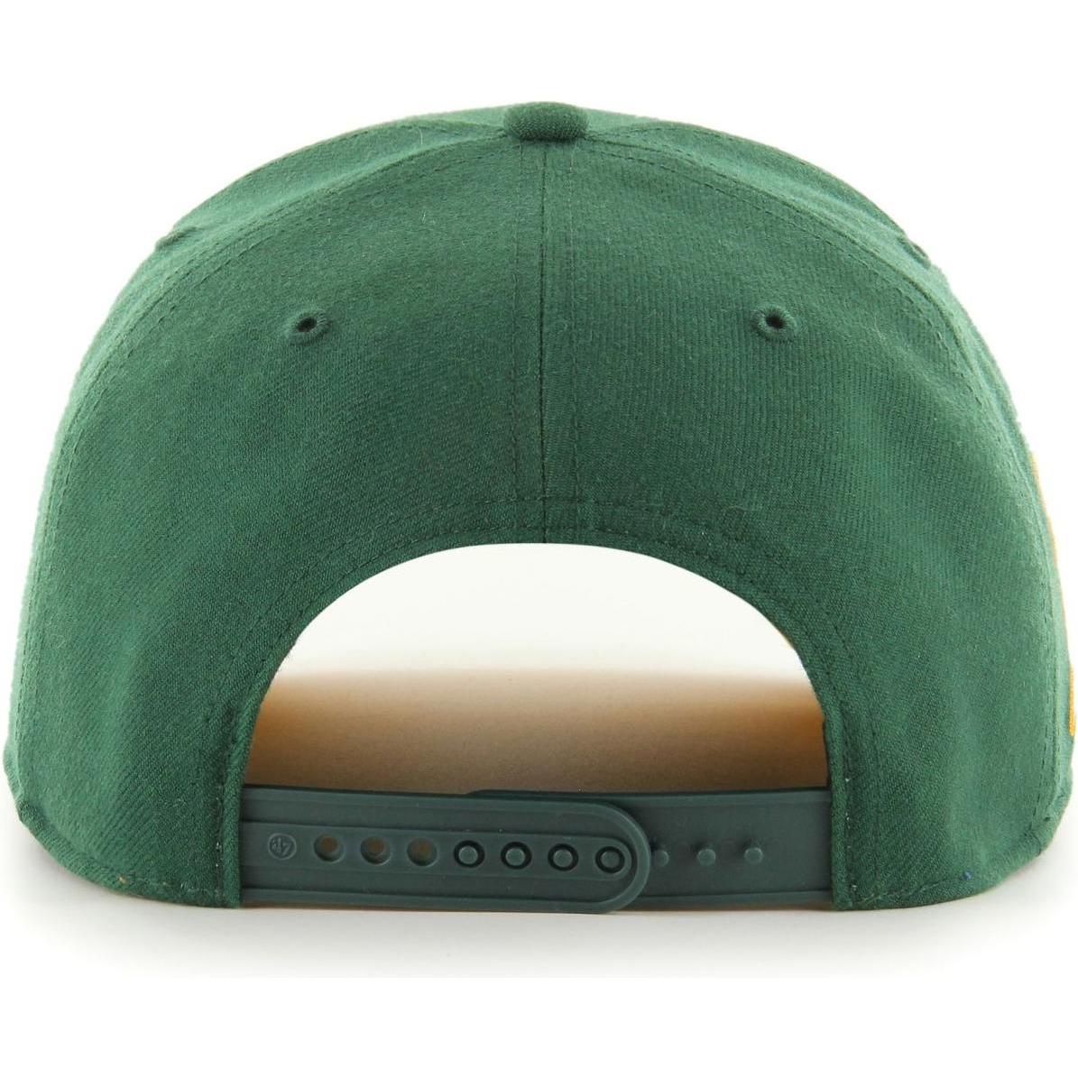 Thumbnail - 47 Brand, Herren, Cap, Deep Profile Cap - Zone Script Oakland Athletics, Grün, (One Size)