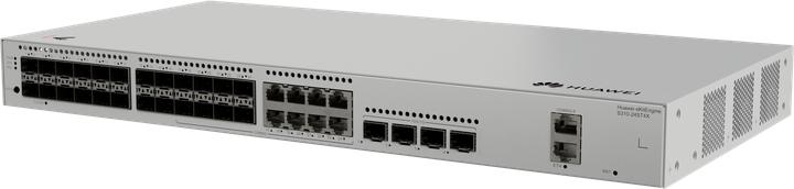 Image du produit Huawei S310-24ST4X 24xGE SFP ports 8 d'entre eux sont à double usage 10/100/1000 ou SFP 4x10GE SFP+ ports (24 ports)