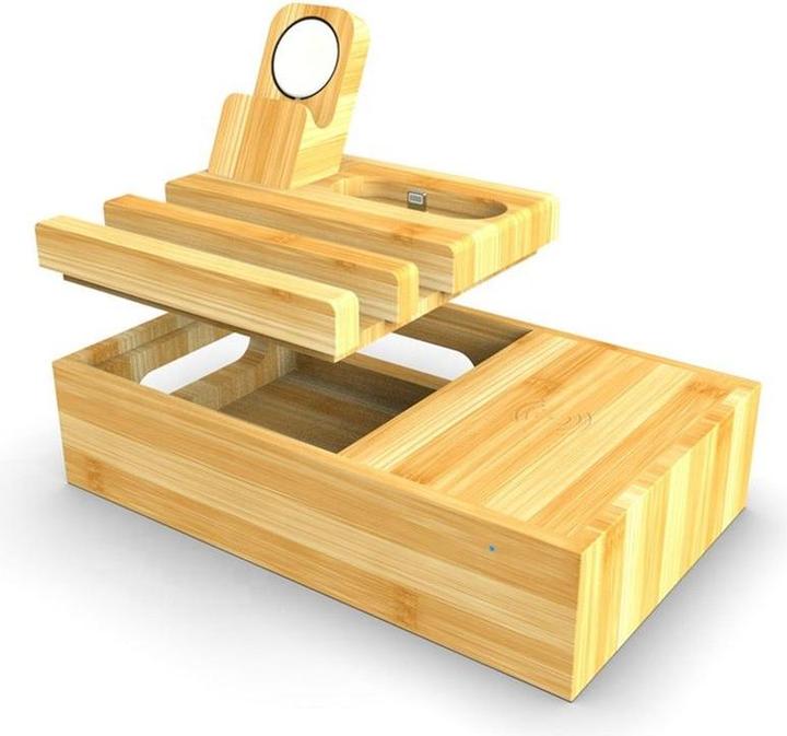 Produktbild Matsmobile 5 in1 Bamboo Charger Stand (40 W)