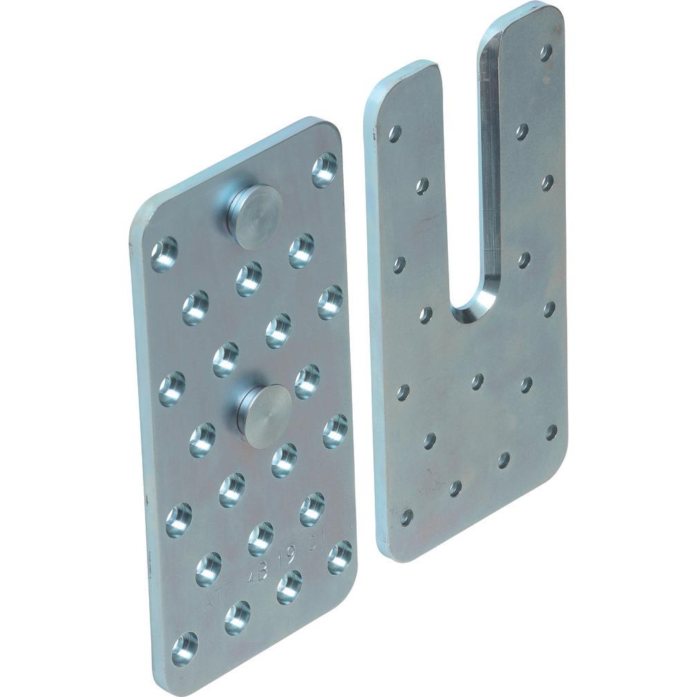 Simpson Sst, Baubeschläge + Holzverbinder, Verbinder ATF (Flachverbinder, 1 Stk.)