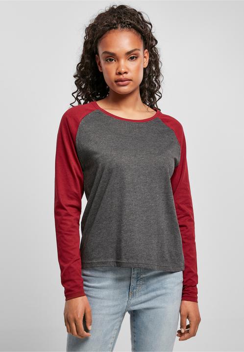 Produktbild Urban Classics Ladies Contrast Raglan Longsleeve (S)