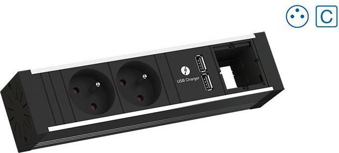 Actual product image Bachmann VENID 2x UTE 2x CM (4x, CEE 7/3, CEE 7/5)