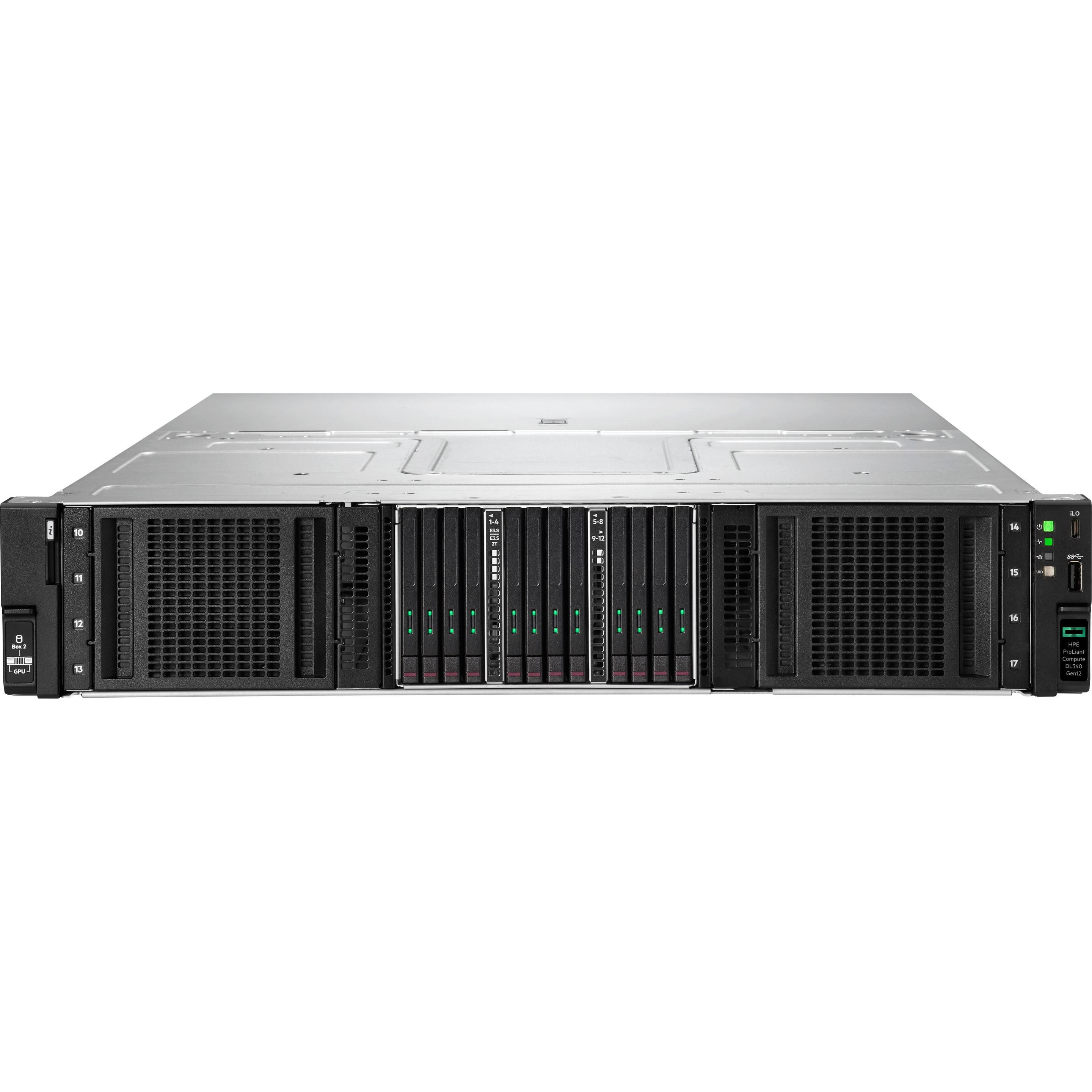 Hpe E Proliant Compute Dl340 Gen12, Intel Xeon 6505P, 12C, -R, 8Sff, Mr408i-O, Ssd (64 Gb, Server Rack), Server