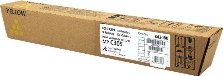 Actual product image RICOH Toner842080 *yellow* (Y)