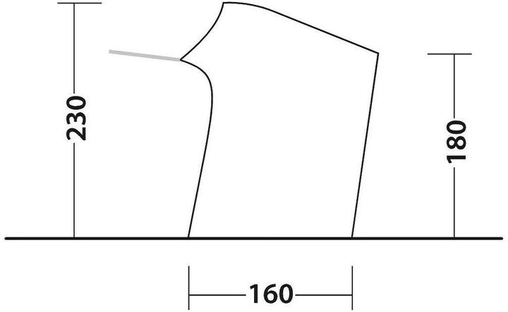 Actual product image Outwell Tent Connector Universal Connector XL
