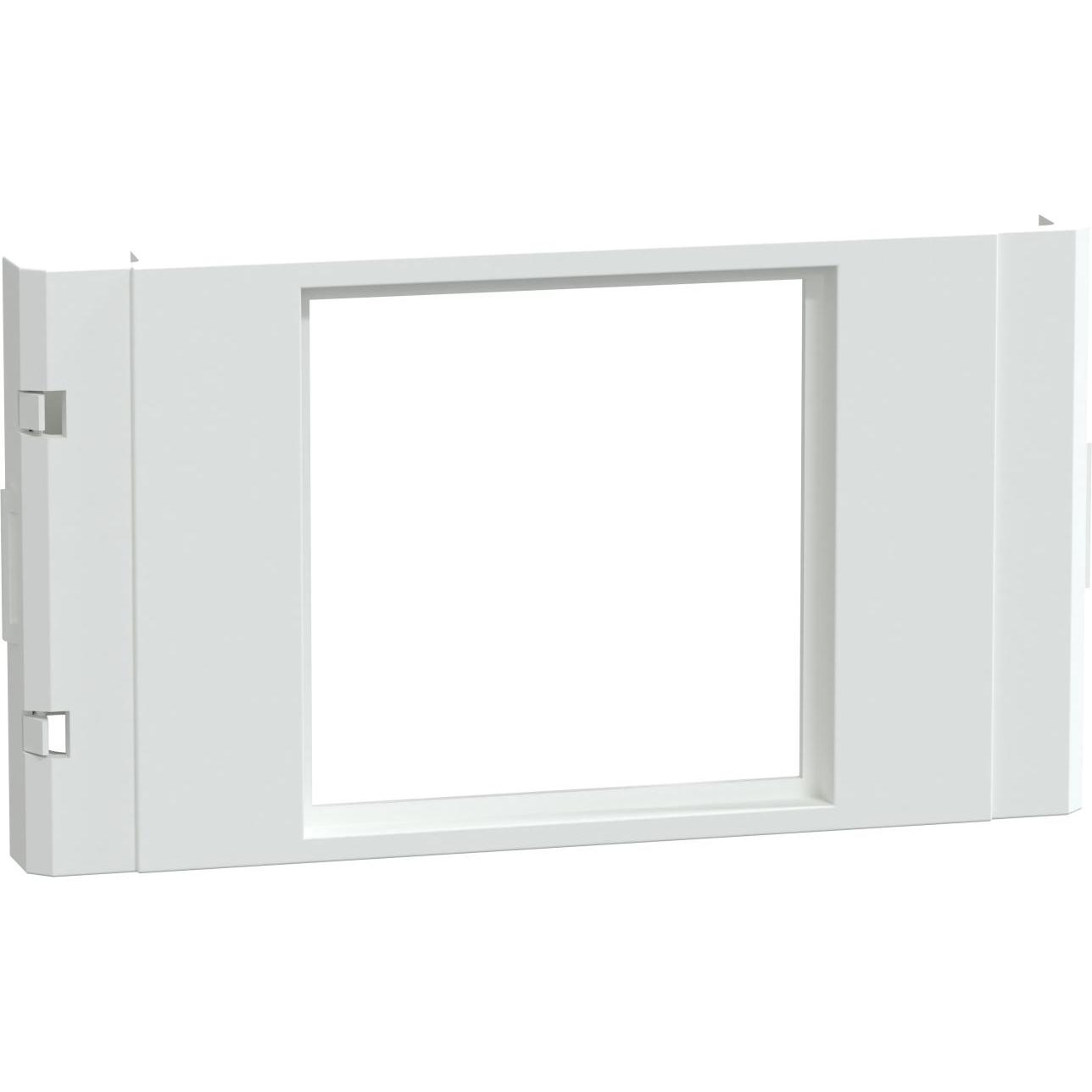 Schneider PrismaSeT-P, Frontplatteneinbaurahmen, mit 72x72mm Ausschnitt LVS03902, Serverschrank Zubehör, Weiss