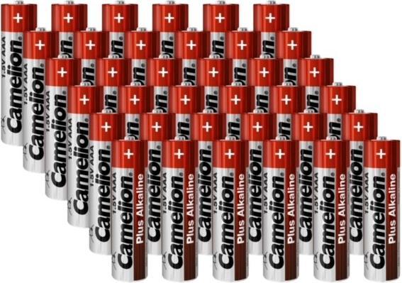 Camelion Battery Plus Alkaline LR03 Micro AAA 28+8 pcs. (8 pcs., AAA, 1250 mAh)
