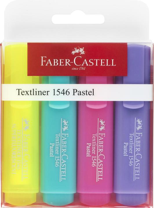 Actual product image Faber-Castell Highlighter Pastel 4 pack (4 x)