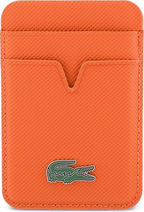 Productafbeelding Lacoste Card Wallet Petit Pique MagSafe orange