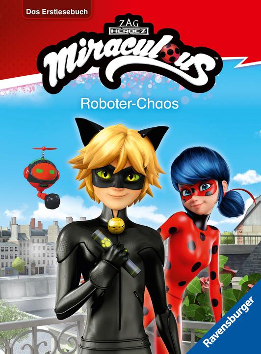 Immagine prodotto Ravensburger Miraculous: Roboter-Chaos - Das Erstlesebuch zur Serie (Tedesco, Anne Sheller, 2024)
