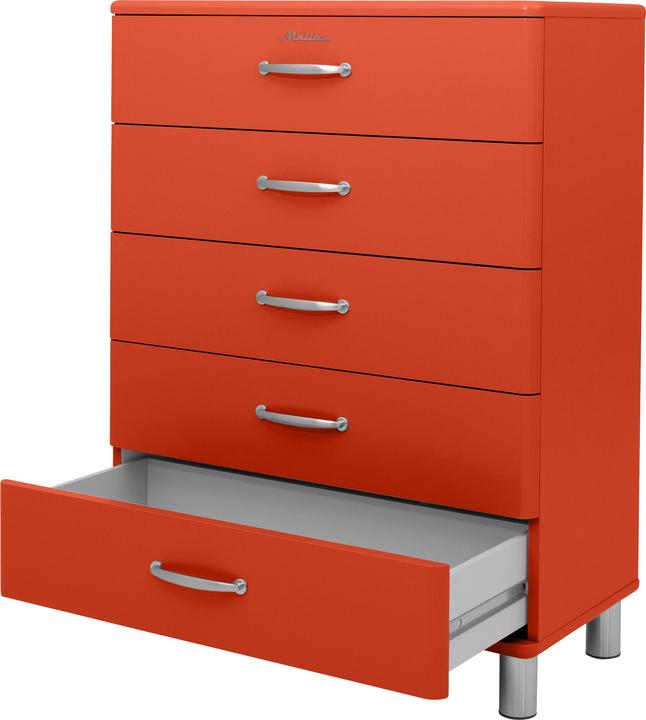 Produktbild tenzo Malibu Kommode Metall/Holzwerkstoff 86x41x111 cm (86 x 41 x 111 cm)