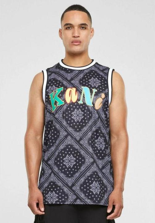 Produktbild Karl Kani KU232-014-2 KK Woven Signature Paisley Basketball Tank - 110759 (S)