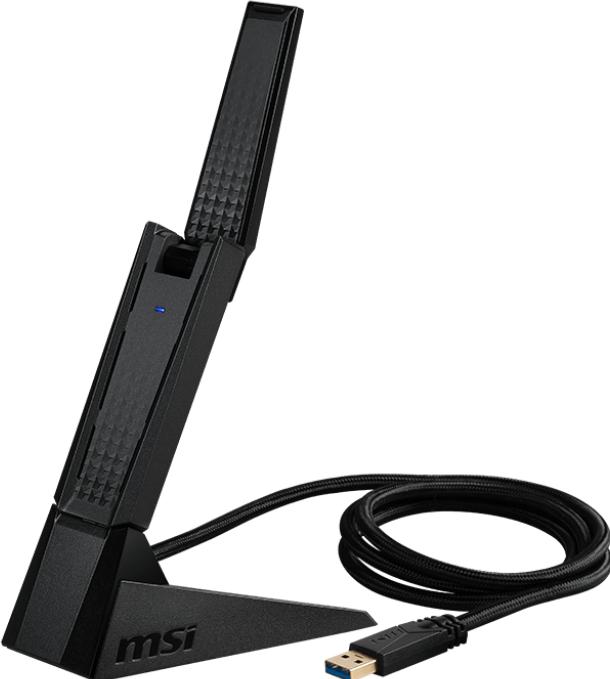 Produktbild MSI AX E5400 WiFi USB Stick (USB 3.0)