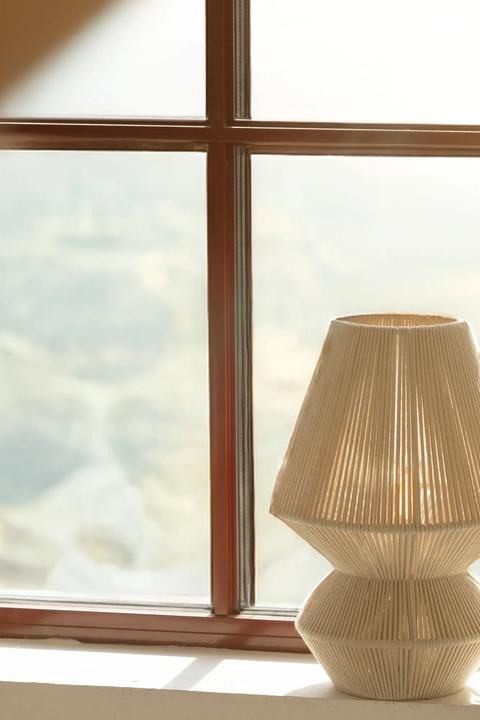 Produktbild Markslöjd Tischleuchte RAZZO Beige 34 cm (E27)