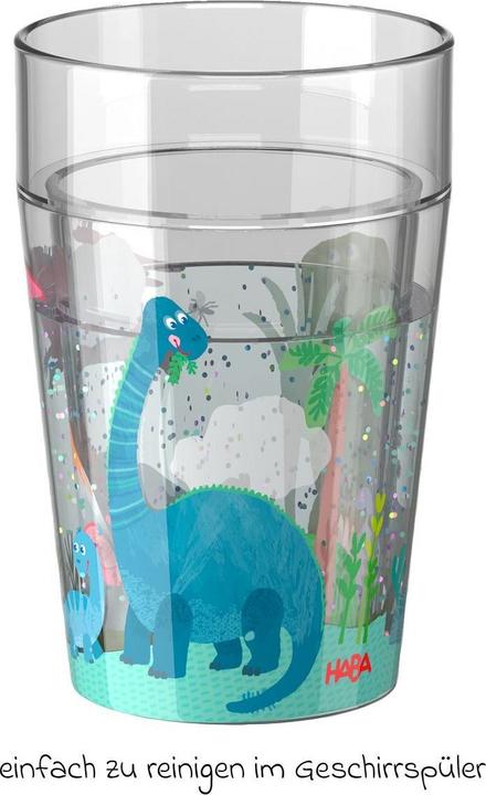 Productafbeelding Haba Glitzerbecher Dino