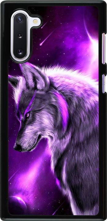 Actual product image PhoneLook Coque Purple Sky Wolf (Samsung Galaxy Note 10)