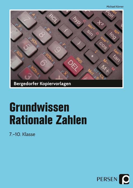 Produktbild Grundwissen Rationale Zahlen (Deutsch, Michael Körner, 2018)