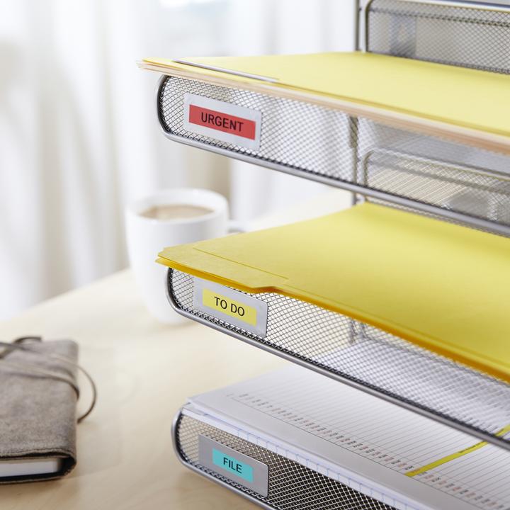 Produktbild Dymo S0720580 Standardband (1.20 cm, Gelb)