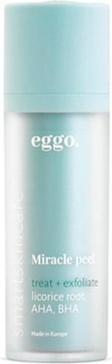 Eggo Miracle Peel AHA BHA Peeling Serum for Oily Skin with Imperfections, Acne Scars, and Pore Minimizati (30 ml)