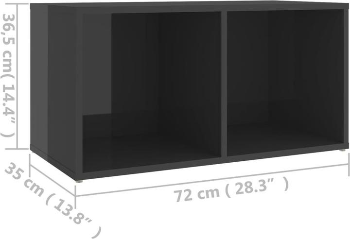 Actual product image vidaXL TV-Schrank (72 x 35 x 36.50 cm)