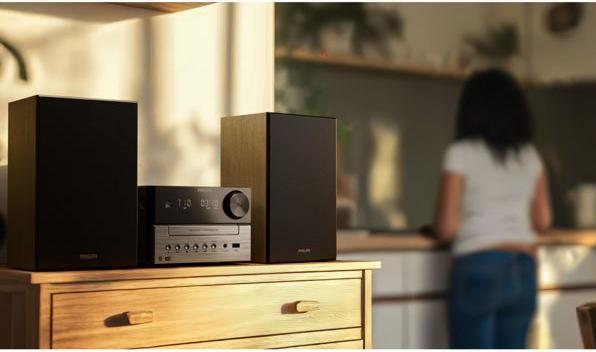 Image du produit Philips TAM3505/12 (Bluetooth, Lecteur de CD, 2x 18 W)