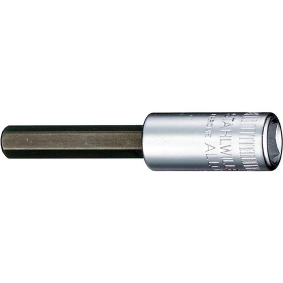 Stahlwille, Steckschlüssel + Stecknuss, Innensechskant-Steckschlüss 1/4DRx1/8" (1/8")