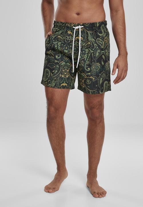 Image du produit Urban Classics Short de natation Paisley (S)