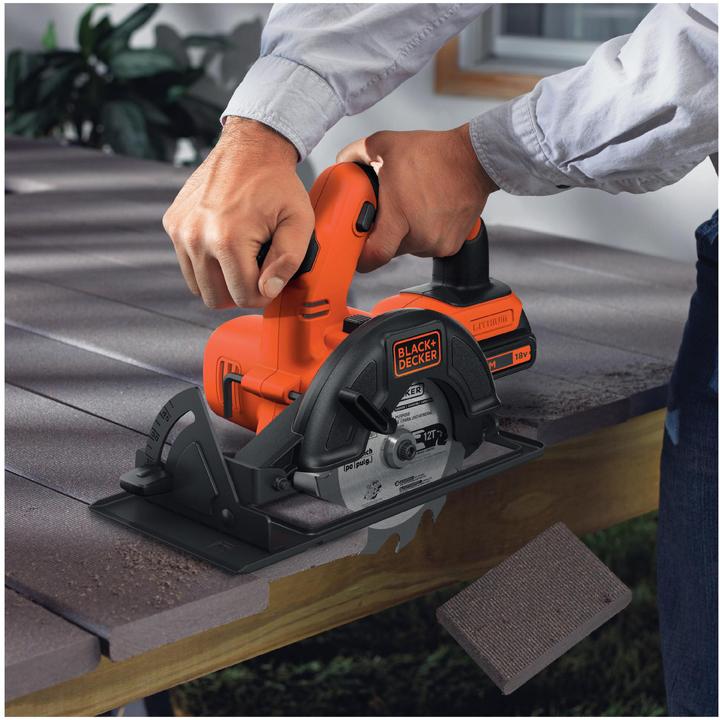 Immagine prodotto Black & Decker Sega circolare a batteria BDCCS18N