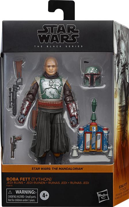 Image du produit Hasbro The Black Series Boba Fett (Tython) Ruines Jedi, figurine de 15 cm pour Star Wars : The Manda