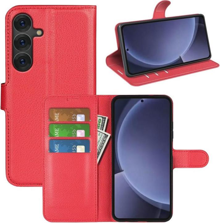 Image du produit Cover-Discount Galaxy S25+ Plus - Leder Etui Hülle (Samsung Galaxy S25+)