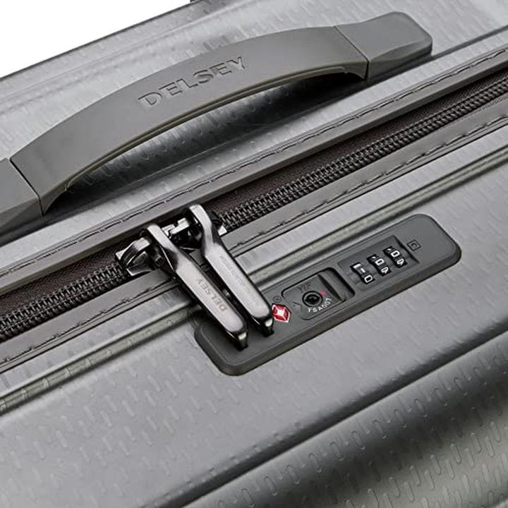 Actual product image Delsey Turenne 4 Handbagage suitcase 55 cm - Zilver (43 l)