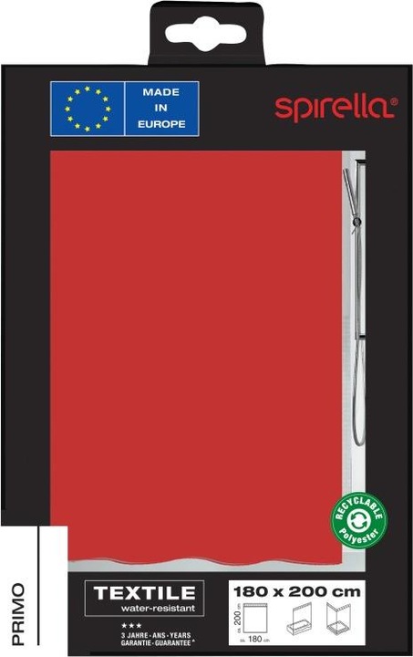 Actual product image spirella Primo (180 x 200 cm)