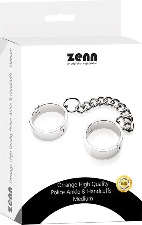 Actual product image Zenn Police hand and foot cuffs - Medium