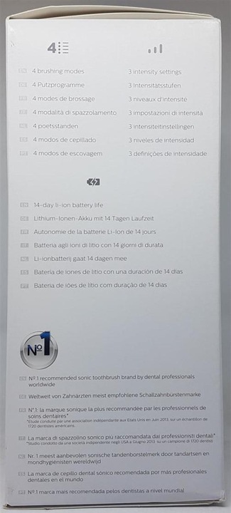 Actual product image Philips Sonicare Diamond Clean 9000 (Sonic toothbrush)