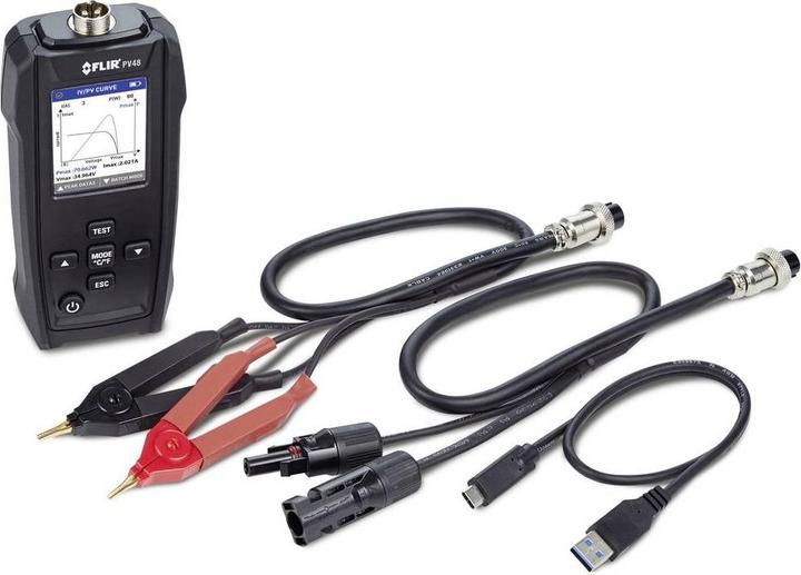 Actual product image Flir Solarpanel-Tester und I-V-Kennlinien-Tracer mit Temperaturmessungen PV48 So