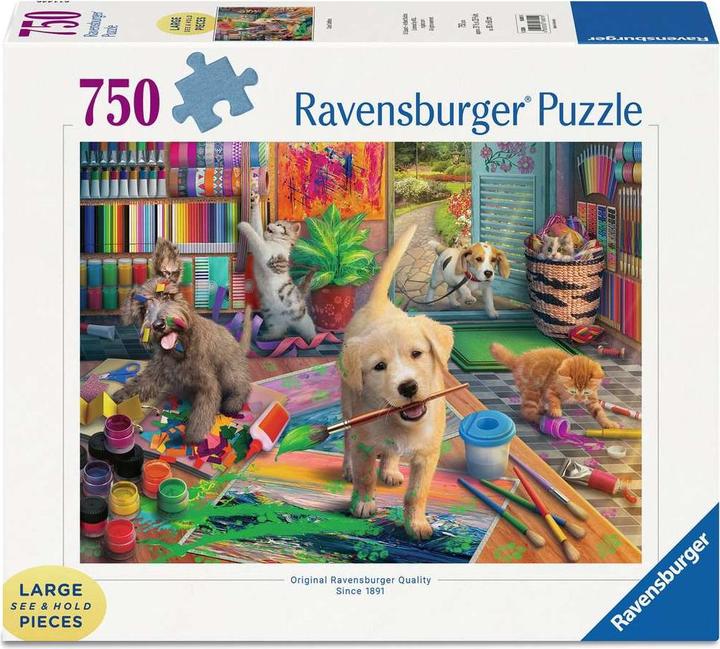 Ravensburger 750 vnt. - Mažieji menininkai (750 pièces)