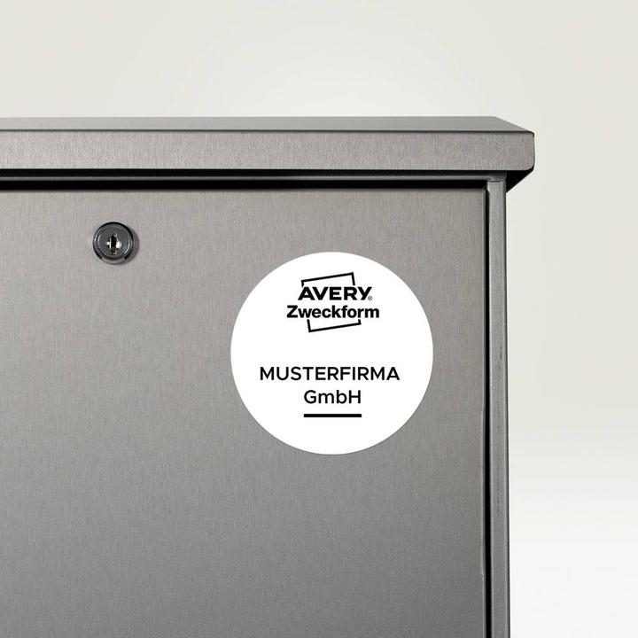 Actual product image Avery Weatherproof labels