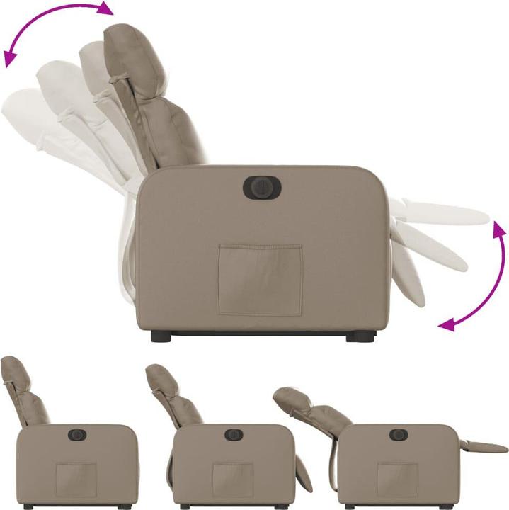 Image du produit vidaXL Relaxsessel mit Aufstehhilfe